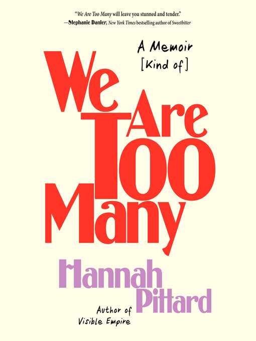 Title details for We Are Too Many by Hannah Pittard - Wait list